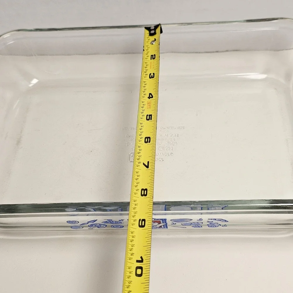 Vintage 1994‎ Anchor Hocking Pillsbury Doughboy Glass Baking Dish  2Qt Roaster